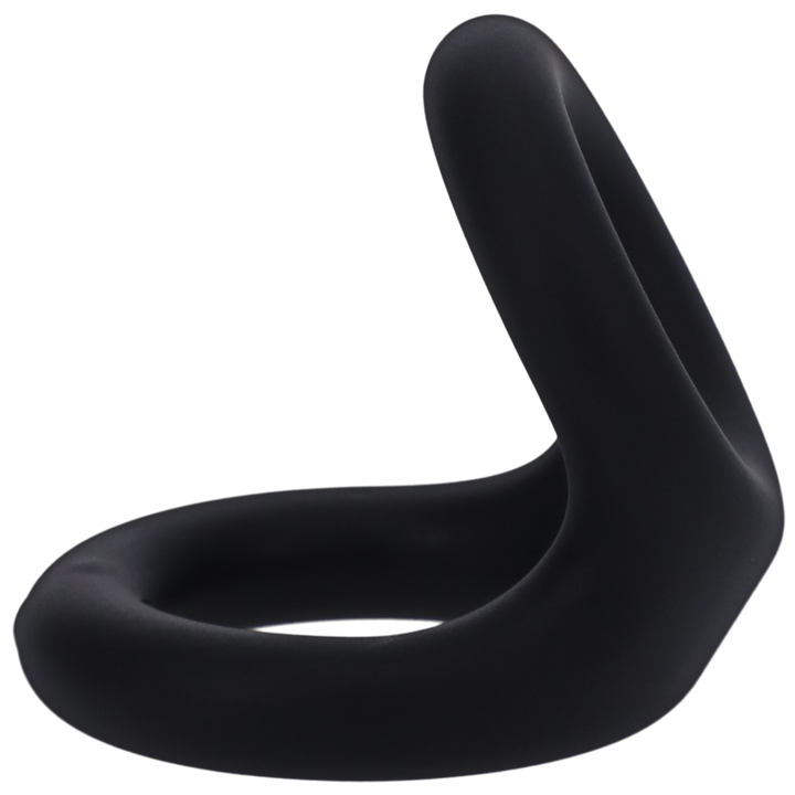 Tantus Uplift Cock Ring Onyx Right