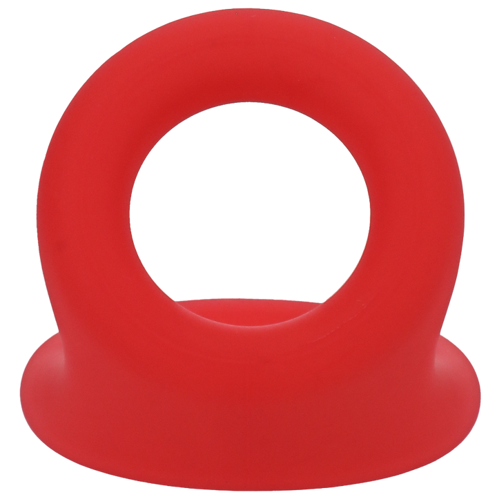 Tantus Uplift Cock Ring Crimson Back