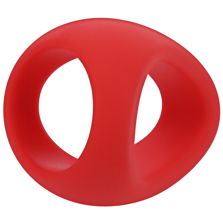 Tantus Stirrup Cock Ring Crimson Bottom