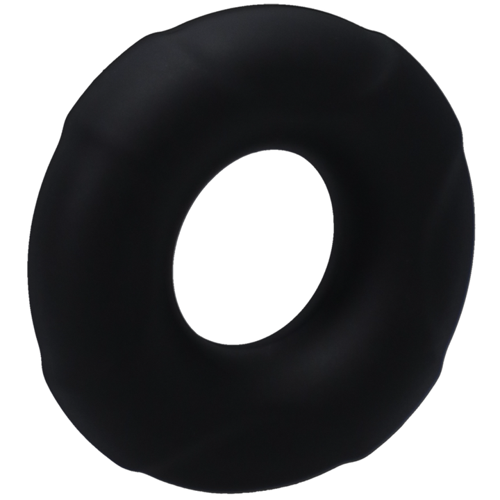 Tantus Buoy Small Cock Ring Onyx Left