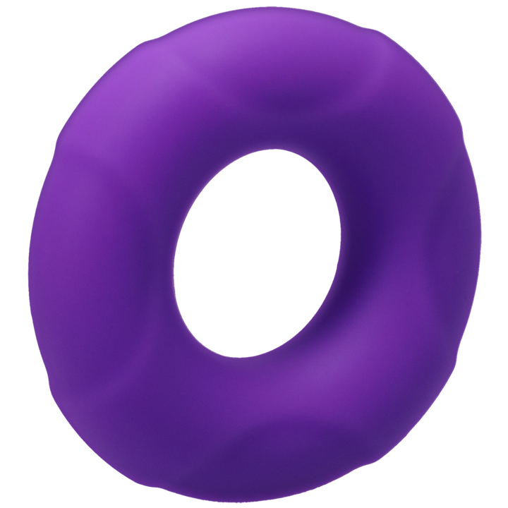 Tantus Buoy Medium Cock Ring Lilac Left