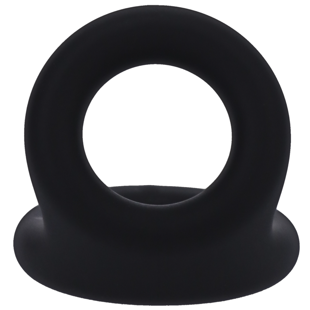 Tantus Uplift Cock Ring Onyx Back