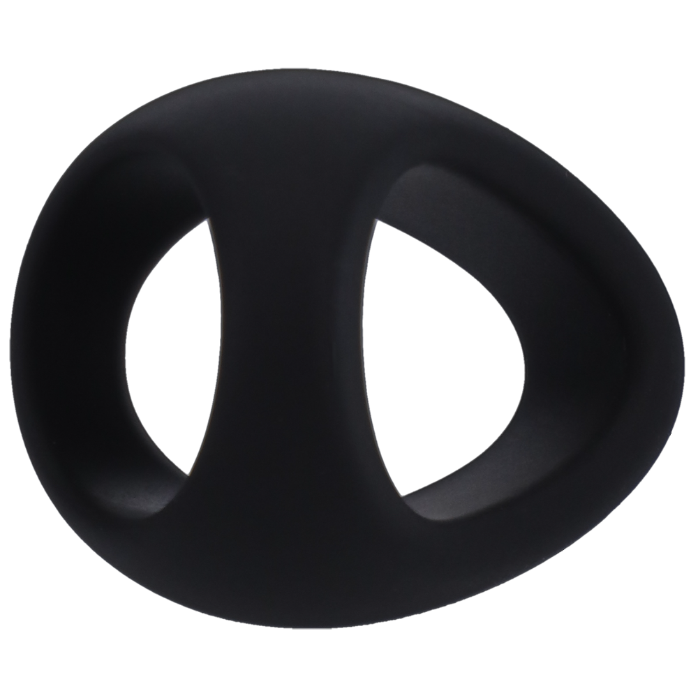 Tantus Stirrup Cock Ring Onyx Bottom
